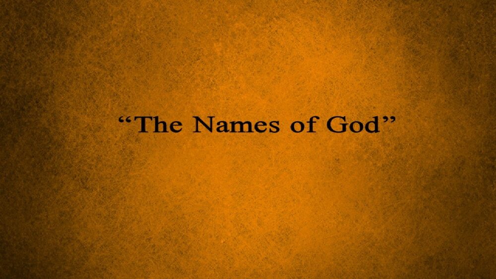 The Names of God